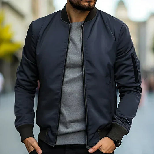 Elegante Herren-Bomberjacke