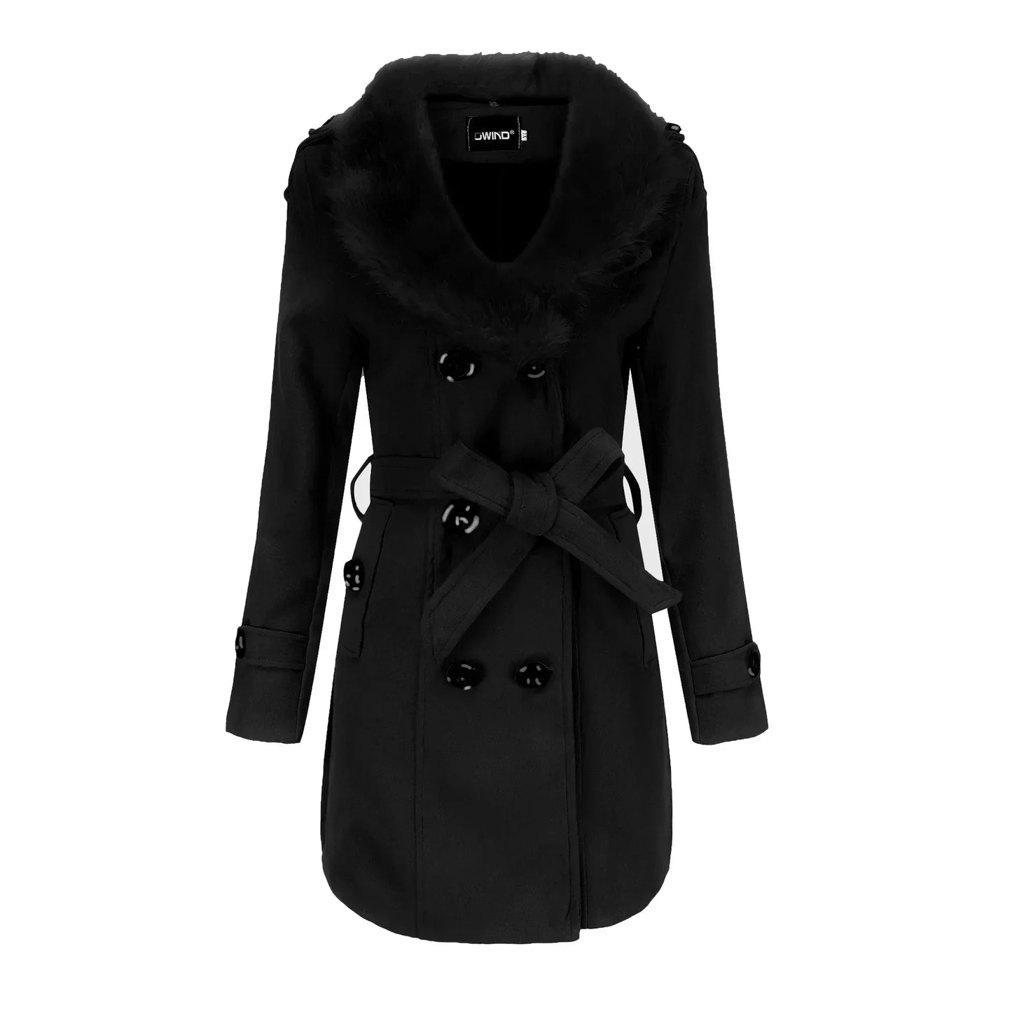 Langärmlige Windjacke für Damen