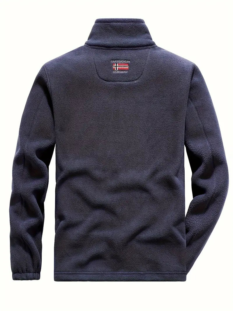 Lässiger Fleece-Pullover für Herren