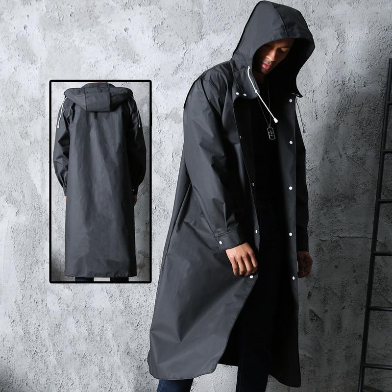 Lange Regenjacke für Herren