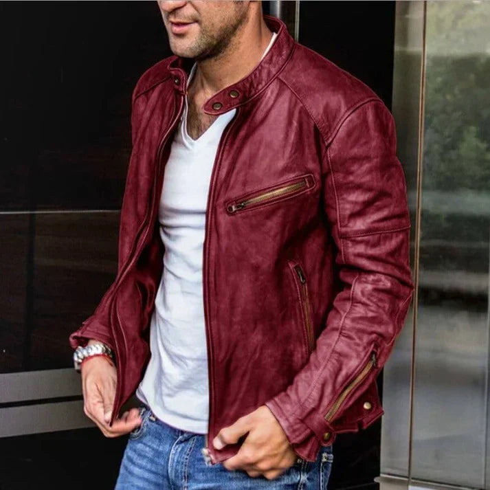 Herren-Lederjacke aus Algerien