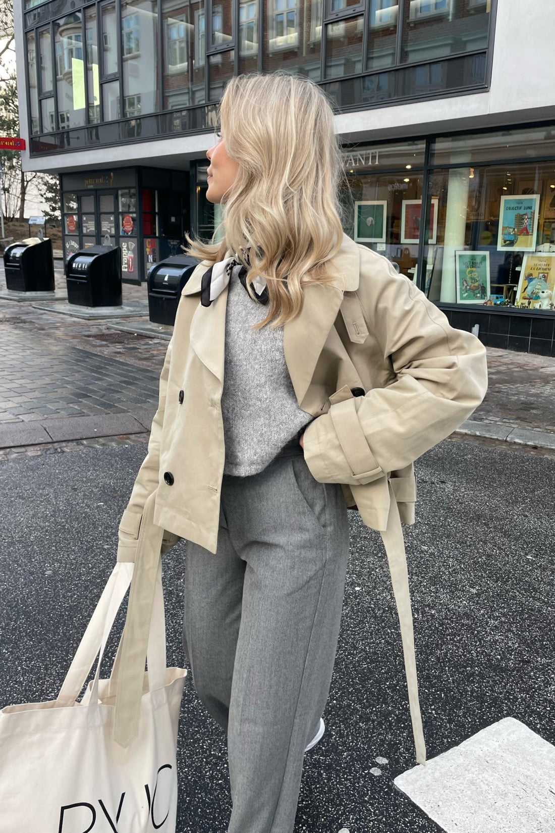 Eleganter Trenchcoat für Damen