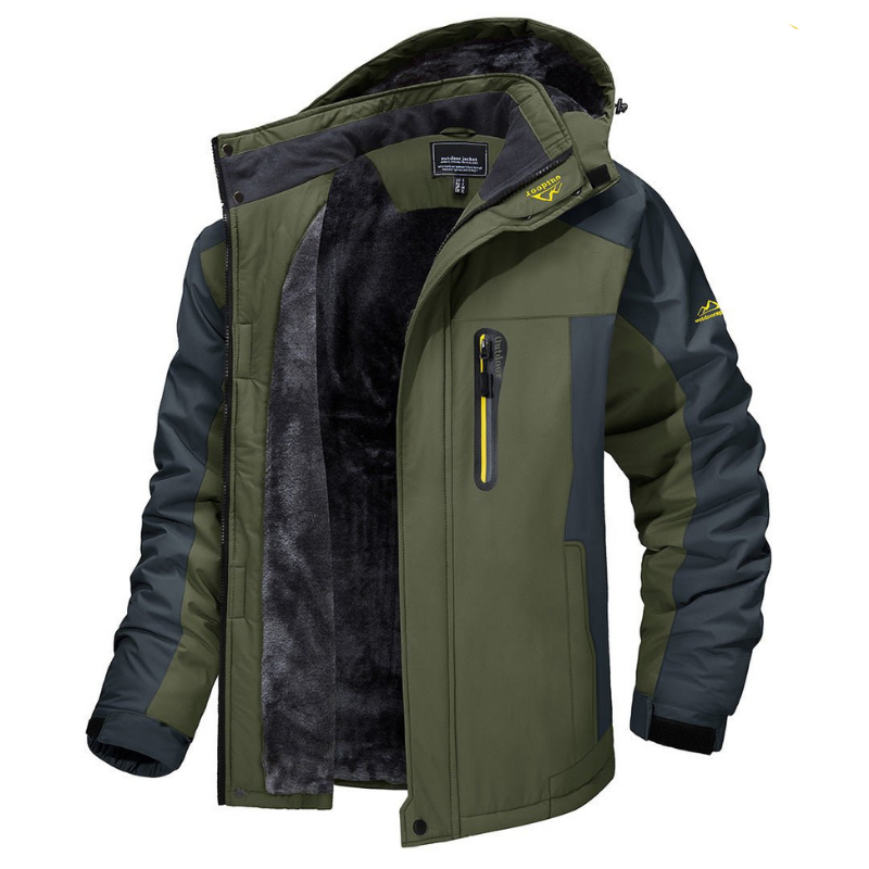 Wasserfeste und warme Winterjacke für Herren