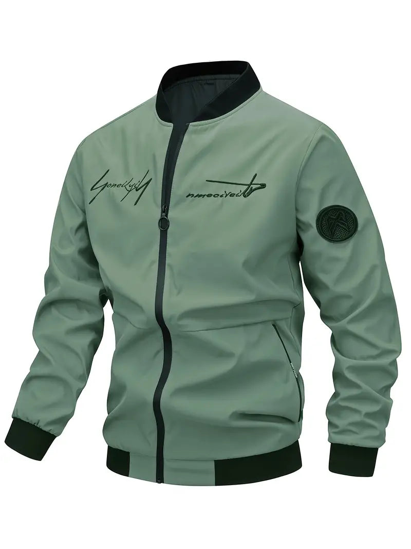 Gestickte Winterjacke für Herren