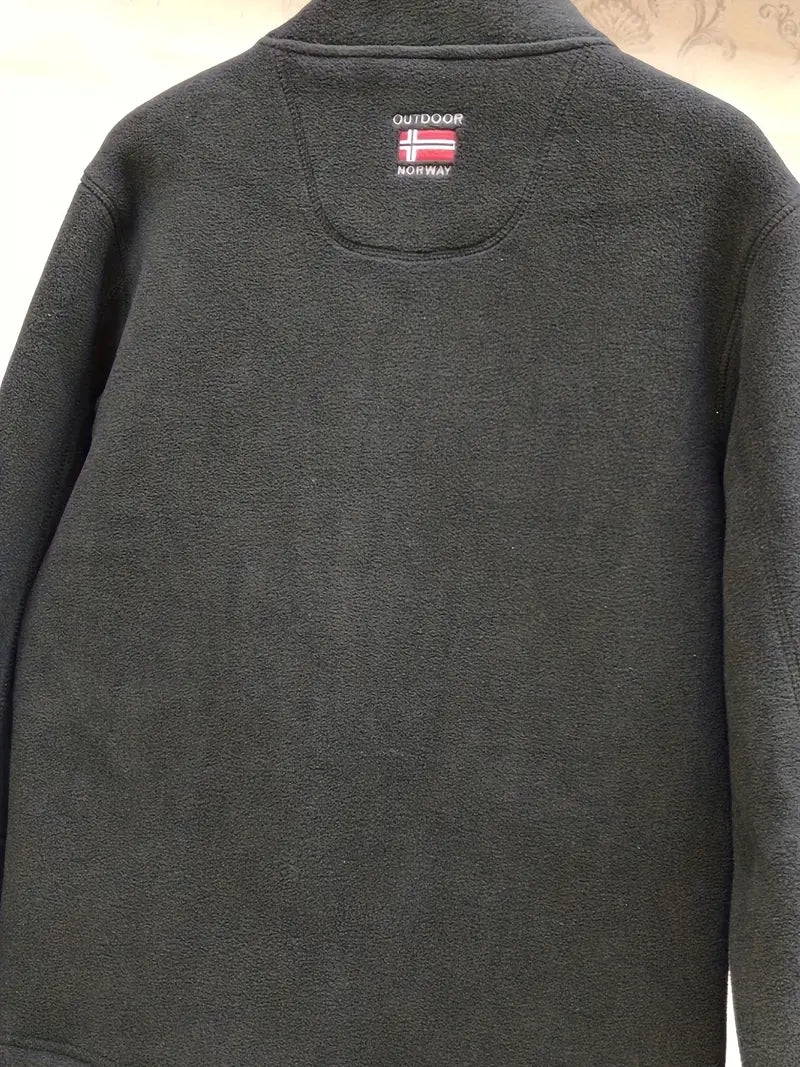 Lässiger Fleece-Pullover für Herren