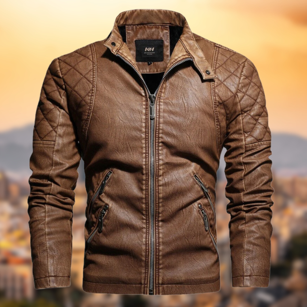 Exklusive und stylische Lederjacke für Herren