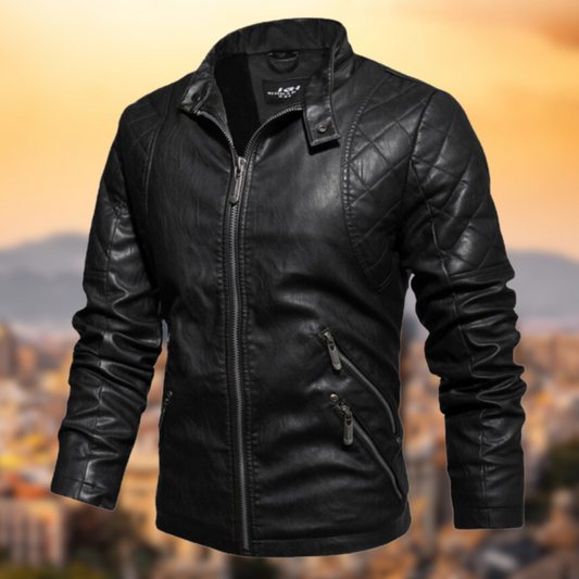 Exklusive und stylische Lederjacke für Herren