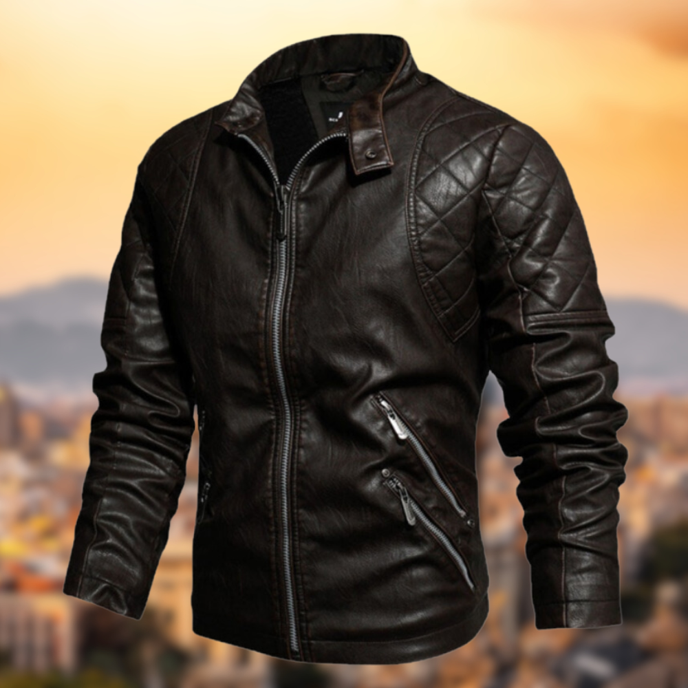 Exklusive und stylische Lederjacke für Herren