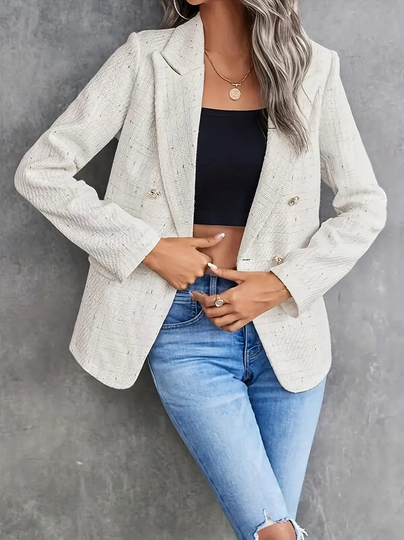 Eleganter Tweed-Blazer für Damen