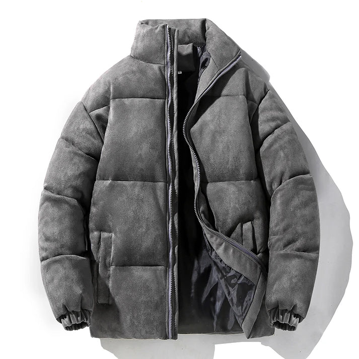 Glatte gesteppte Winterjacke für Herren