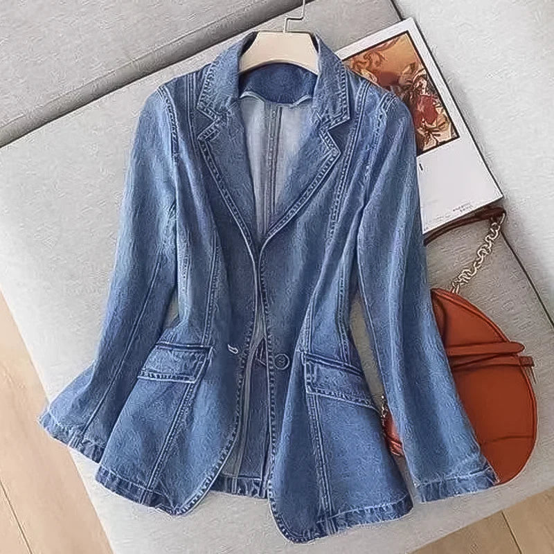 Blazer aus Denim für Frauen