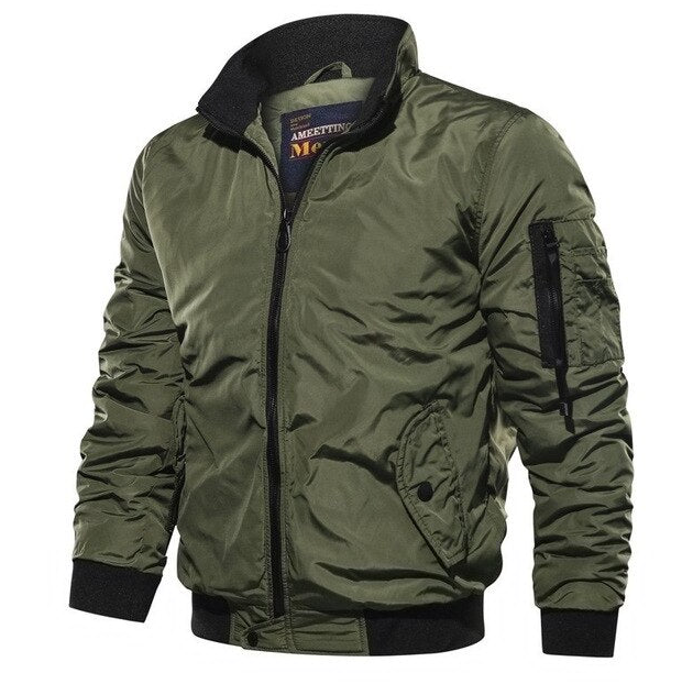 Elegante und winddichte Pilotenjacke für Herren