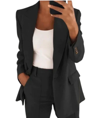 Damen Blazer Ensemble mit Jacke und Hose