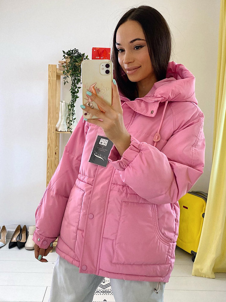 Damen Winterjacke wasserdicht und gepolstert